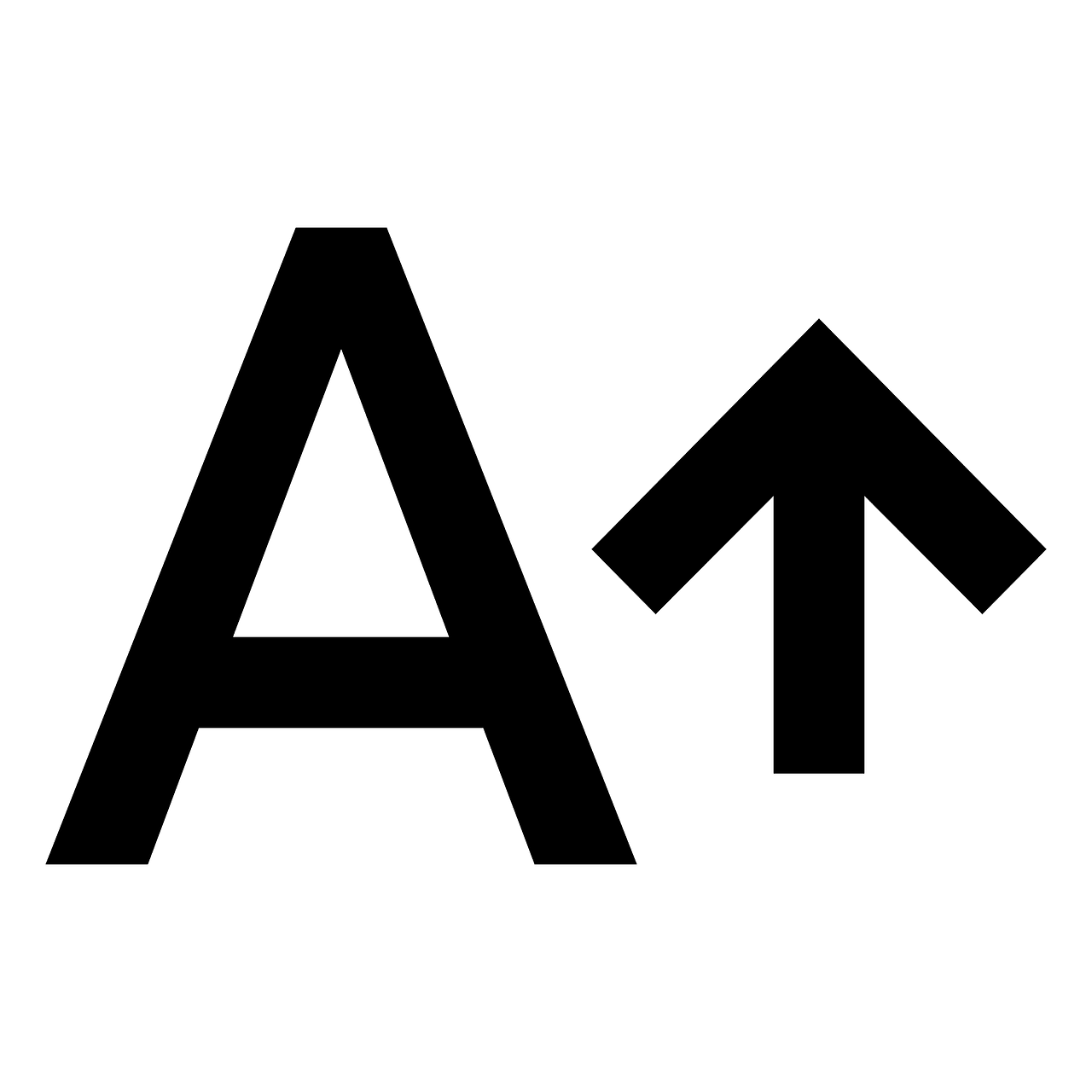 Increase font size